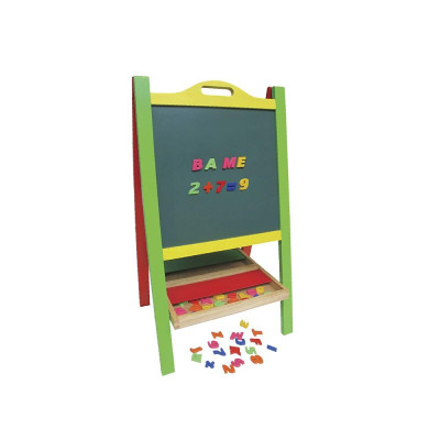 Đồ chơi gỗ Bảng xếp học chữ và số | Winwintoys 60552 | Giúp bé làm quen chữ cái, toàn học cơ bản