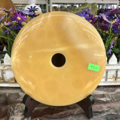 Đồng tiền, đồng điếu may mắn phong thủy chiêu nạp tài lộc đá ngọc hoàng long