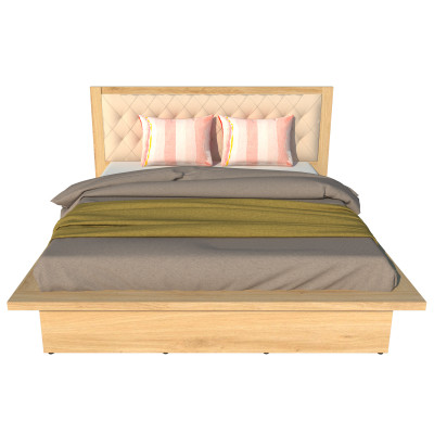 Giường 2 Hộc Kéo FG124 (140cm x 200cm)