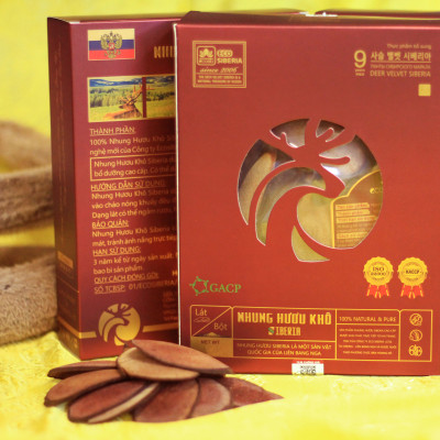 Nhung Hươu Khô Siberia - 100% tự nhiên