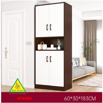 Tủ Giày Hiện Đại Nhiều Ngăn Để Giày, Tiết Kiệm Diện Tích ATG403 - Nội thất lắp ráp Viendong Adv