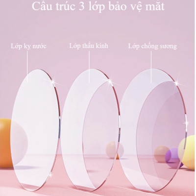 Kính bơi trẻ em YUKE 9018 gọng nhỏ, sắc nét, chống sương mờ/ Nhập khẩu(Tặng Kèm Hộp)