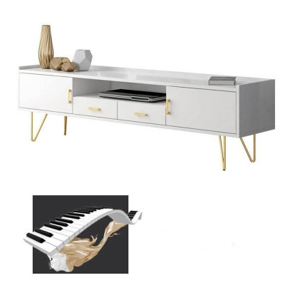 [Trả góp 0%] Kệ Tivi Davide trắng IBIE nhiều tùy chọn