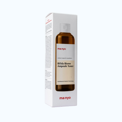 Ma:nyo Bifida Biome Ampoule Toner Nước hoa hồng dưỡng ẩm, làm sạch và làm dịu da 210ml/Chai