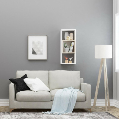 Kệ trang trí gỗ kiểu dáng nhỏ gọn SMLIFE Wiona