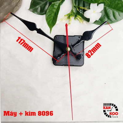 Máy đồng hồ treo tường KIM TRÔI hiệu SKP SEIKO  - bảo hành 5 năm- dùng thay thế cho máy đồng hồ cũ, DIY đồng hồ treo tường