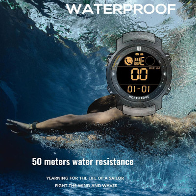 Đồng Hồ Thể Thao Thông Minh Nam Đo Nhịp Tim Chống Nước 50M