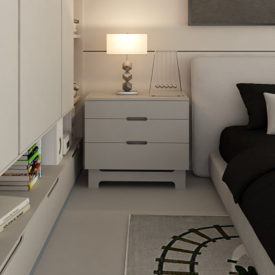 [Happy Home Furniture] MOLLY, Tủ lưu trữ 3 ngăn kéo, 70cm x 45cm x 62cm ( DxRxC), THK_106