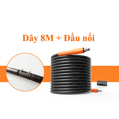 Dây Rửa Xe Dành Cho Máy Rửa Xe Gia Đình ABG yili Hàng Chính Hãng, Dây Xịt Áp Lực Rửa Xe Đầu Gài Nhanh, Dây Thay Thế,…