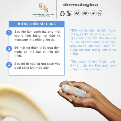 Mặt nạ cấp ẩm chuyên sâu MELTING MOISTURE MASQUE của Dermalogica