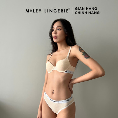 Combo 2 Áo Ngực Melange Lưng Logo Sporty Chic Thể Thao Miley Lingerie - BRC_002