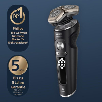 MÁY CẠO RÂU PHILIPS SERIES 9000 PRESTIGE SP9840/31 MÀU ĐEN Hàng chính hãng