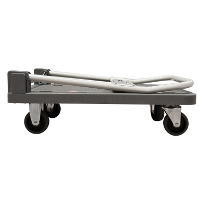 Xe Đẩy Hàng Nikawa FWS-150DS/300DS tải trọng 150-300kg sàn nhựa bánh xe cao su cao cấp. bảo hành 18 tháng - Xám