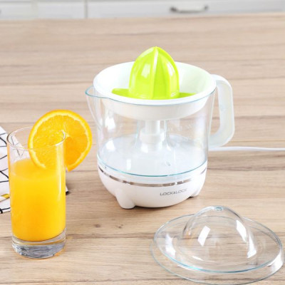 Máy Vắt Cam Lock&Lock 700ml màu trắng xanh EJJ231 - Hàng Chính Hãng, Xoay Ép 2 Chiều Cho Nhiều Nước Cam, Bảo Hành 24 Tháng - JoyMall