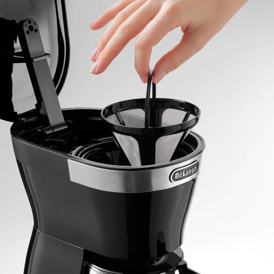 Pha cà phê Delonghi ICM12011.BK - Hàng Chính Hãng