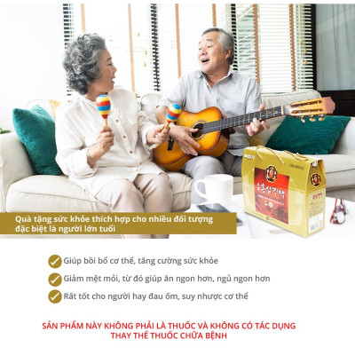 Nước Hồng Sâm Hàn Quốc Cao Cấp 6 Năm Tuổi Chong Kun Dang - 6 Years Korean Red Ginseng Eextract Liquid (Hộp 30 gói x 70ml)