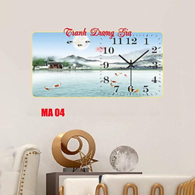 Tranh Đồng Hồ Treo Tường tráng gương ️Mẫu HOT️ Đồng Hồ Pha Lê Trang Trí Decor Nhà Cửa Phòng Khách kim trôi size 40x80