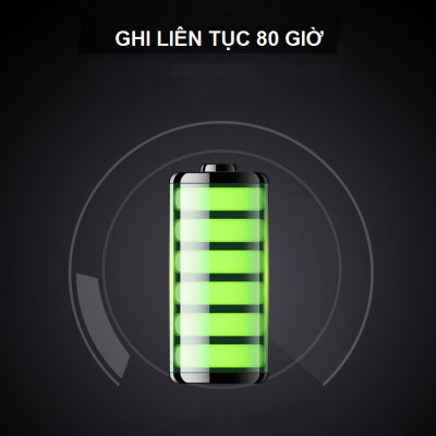 Máy Ghi Âm Chuyên Nghiệp Cao Cấp A500 Bộ Nhớ Trong 8GB - Digital Voice Recorder - Hàng Nhập Khẩu