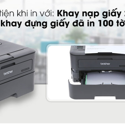 Máy in Laser Brother HL-L2366DW (kết nối Wifi)- Hàng chính hãng