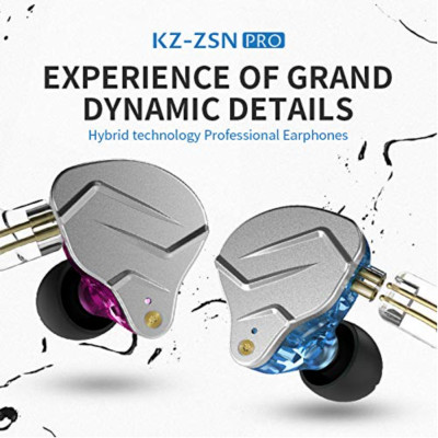 Tai Nghe Nhét Tai Có Mic Knowledge Zenith KZ ZSN Pro ( Phiên bản nâng cấp KZ ZSN) - Hàng Chính Hãng