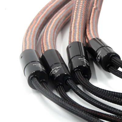 Bộ 02 Dây Loa Audio Âm Thanh Accuphase 40th Anniversary 2,5m Tặng Kèm Túi Nhung Cao Cấp - Hàng Chính Hãng