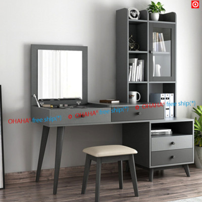 Bàn làm việc kết hợp bàn trang điểm cao cấp 1001 OHAHA