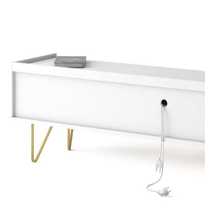 [Trả góp 0%] Kệ Tivi Davide trắng IBIE nhiều tùy chọn