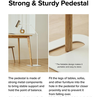 Giá đỡ cho điện thoại, máy tính bảng RINGKE Floor Stand Holder - Hàng Chính Hãng