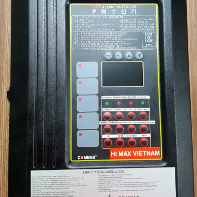 Trung tâm điều khiển báo cháy loại P 10 zone hi max HP5020
