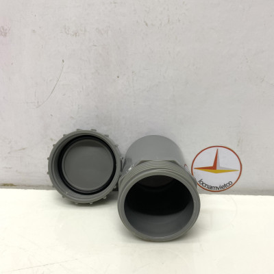 Bít xả ren ngoài 60 (Male threaded clean out) nhựa PVC Bình Minh _BXRN60