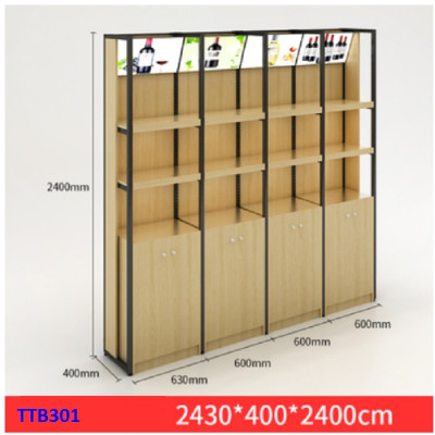Tủ trưng bày sản phẩm, tủ tài liệu , tủ hồ sơ TTB301 - Nội thất lắp ráp Viễn Đông Adv