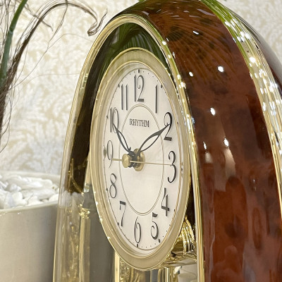 Đồng hồ để bàn Nhật Bản Rhythm 4RH796WU23 – Kt 22.5 x 29.0 x 15.5cm, 1.18Kg. Vỏ nhựa, dùng PIN