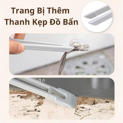 Bàn Chải Xoay 360 Độ Đa Chức Năng - Bàn Chải Chà Sàn Khe Hở, Kèm Que Gắp Rác Tiện Lợi - HÀNG CHÍNH HÃNG MINIIN