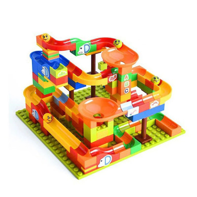 Đồ chơi lắp ráp cầu trượt thả bi cho bé (giúp rèn luyện tư duy sáng tạo cho bé)- hàng loại 1 -chất lượng cao , chính hãng