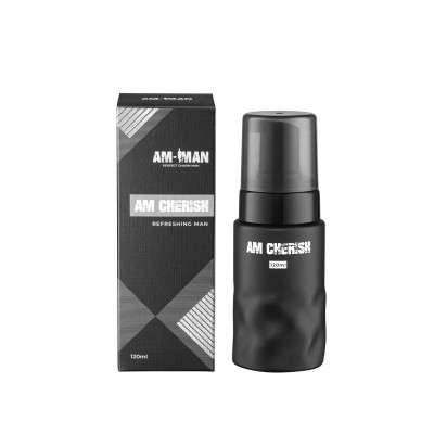 Bọt vệ sinh nam AM-MAN AM CHERISH 120ml kháng khuẩn hương nước hoa cao cấp