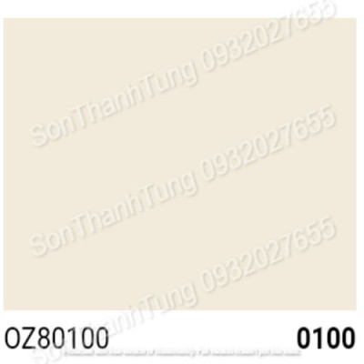 OEXPO ZOCO ALPES FOR EXTERIOR – SƠN PHỦ NGOẠI THẤT BÓNG CAO CẤP- OZ80100