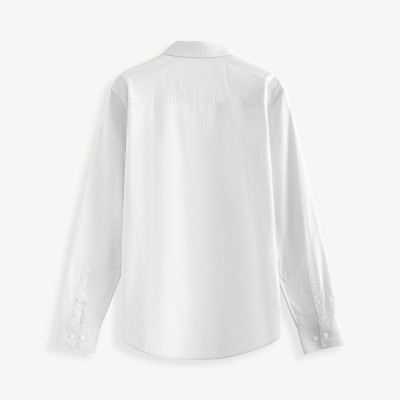 Áo sơ mi nam Routine button down chất liệu oxford - smart shirt . Fitted - 10S24SHL002CR3 / 10S25SHL005 | ROUTINE CÀ MAU