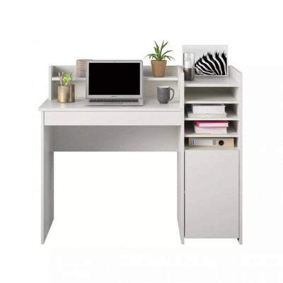Bàn làm việc Kết hợp giá sách gỗ công nghiệp SMLIFE Djemen