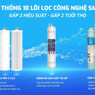 Máy lọc nước RO để gầm Karofi KAQ-U65 - Hàng chính hãng