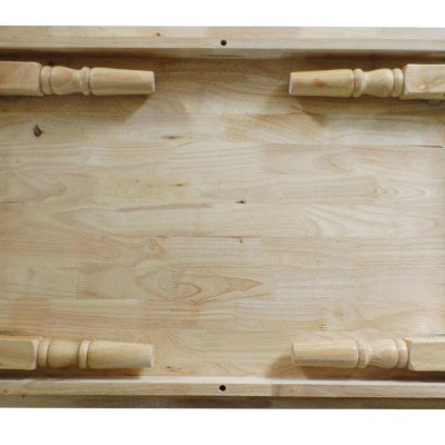 Bàn Gấp Gọn Gỗ Cao Su Chân Tiện 50cm x 70cm