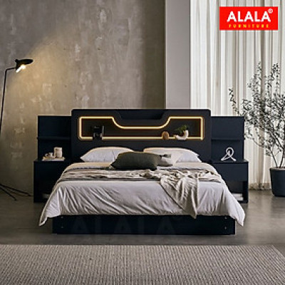 Giường ngủ ALALA1206 + 3 hộc kéo / Miễn phí vận chuyển và lắp đặt/ Đổi trả 30 ngày/ Sản phẩm được bảo hành 5 năm từ thương hiệu ALALA/ Chịu lực 700kg 