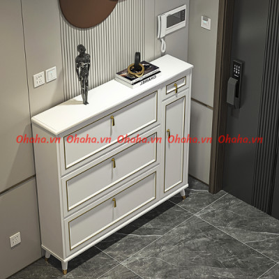 Tủ giày thông minh siêu mỏng cao cấp Ohaha - TGCC021