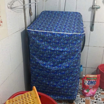 Áo trùm máy giặt cửa trên  cho máy  từ  6 - 8 kg  , vải dù  chống thấm ,  cao cấp   ,  độ bền tối ưu có thể để ngoài che mưa nắng bảo vệ máy sạch và gọn gàng giao màu ngẫu nhiên