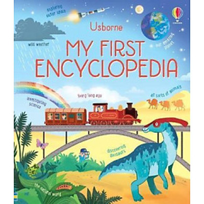 Sách - My First Encyclopedia by Various (UK edition, hardcover)