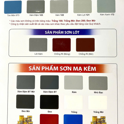 Sơn dầu Bạch Tuyết màu vàng cam 544 3kg