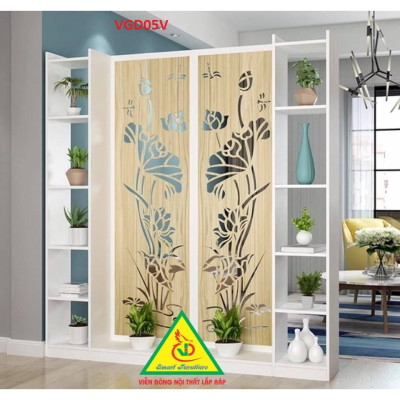 TỦ KỆ TRANG TRÍ KIÊM VÁCH NGĂN VGD03V 
