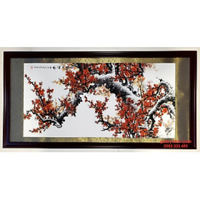 TRANH THỦY MẶC, MỘC LONG ĐÀO HOA