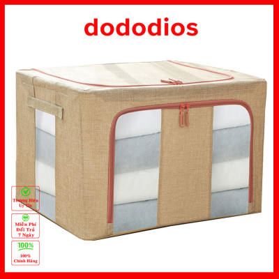 [HÀNG XUẤT KHẨU] Túi Đựng Chăn Mền Quần Áo Xuất Hàn Quốc 66L, 100L Khung Sắt Cao Cấp - Chính Hãng dododios