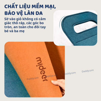 Túi gấp gọn đang năng Mideer đựng quần áo , đồ chơi Toy Storage Bag
