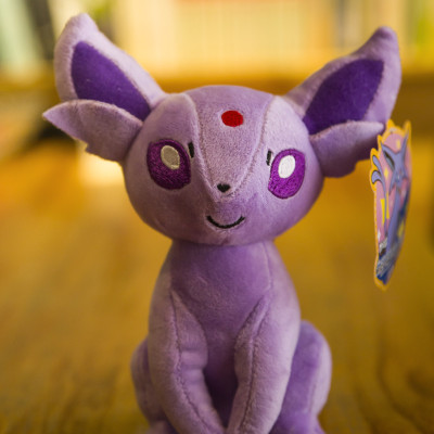 Gấu bông pokemon eevee (eevui) Espeon hệ siêu linh (20cm--->30cm) nguyên tem nguyên tag xịn mịn đẹp hàng cao cấp, an toàn cho trẻ nhỏ